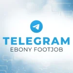 Accès au canal Telegram Ebony Footjob